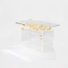 Table basse aux escargots dorés — 