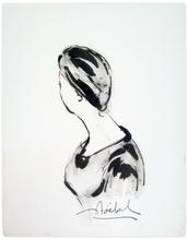 femme en buste de 3/4 — 