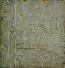 Vue sur Beynac (grise), circa 1975
