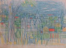 Eglise de Lacassagne, circa 1942
