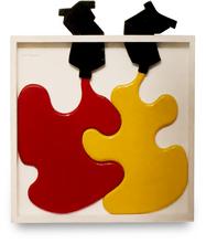 Coulée jaune et orange — 1966