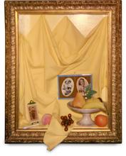 Ex-voto (fruits et tissu jaune) — circa 1962