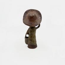 Femme se lissant les cheveux (bouquetière), 1961