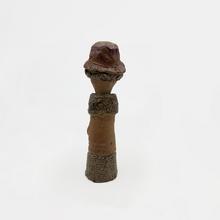 Femme au col de fourrure (bouquetière), 1970