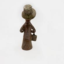 Femme au sac à main sous le bras gauche (bouquetière), 1961