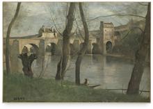 Le pont de Mantes — circa 1868-1870