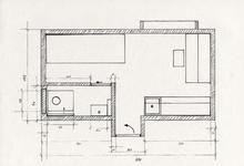 Dessins et plans préparatoires Cellule n°1 — 1991