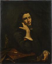 L'Homme à la ceinture de cuir. Portrait de l'artiste — 1845-1846