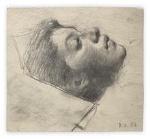 Toma sleeping, 1956