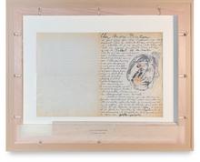 Dessins sur une Lettre à André Breton - 1955-1956