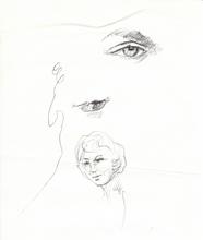 Croquis de jeune fille
