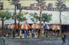 Terrasse de café — 1950