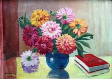 Bouquet de Dahlias — 1954
