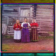 Peasant girls.