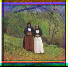 Armenian women (Catholics) in customary dress.
