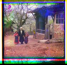 Mullah with his female students.