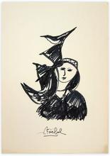 "… sur une femme perché" — 