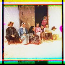 Mugan. Settler's family. 