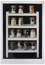 La seconde Armoire aux bocaux ; Les Attitudes socio-critiques - circa 1972-1973
