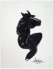 woman legs & horse — 