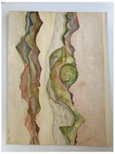 Sans titre, Paysage imaginaire, Journal de l’œuvre - 1961
