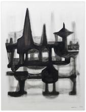 Sans titre, Fiction de ville ou Paysage mécanique, Journal de l’œuvre, sans date 