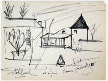 Nice - "la lignée ?" manoir gascon du XVIIe — 1960