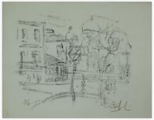 reproduction 3/4 - vue de Montmartre - landscape — 