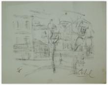 reproduction 4/4 - vue de Montmartre - landscape — 