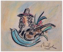 la musicienne et l'oiseau — 