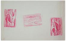 linogravure - fruit — 