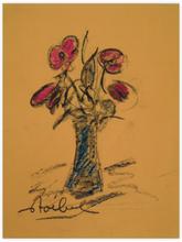 nature morte - "vase aux fleurs" — 