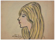 portrait de femme — 