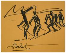 les skieurs — 