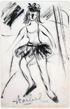 scène de cirque - danseuse — 