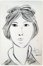 portrait de femme — 