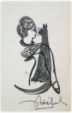 femme et chat — 