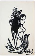 l'oiseau et la femme enchaînée — 