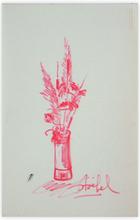 vase et plante — 