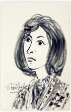 portrait de femme — 