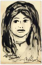Sophie Daum… - portrait (Sophie Daumier ou Daumié ?) — 