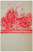 Sacré-Cœur - vue de Montmartre — 