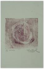 gravure 1/3 - essais - visage — 