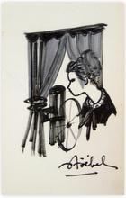 femme au périscope — 