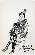 le clown et l'enfant — 