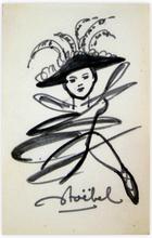danseuse à la coiffe — 