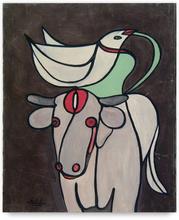 la vache et l'oiseau / parasites