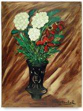 Nature morte - vase et fleurs — 1970