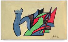 compo femme et paysage