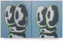 Peinture diptyque - 2003